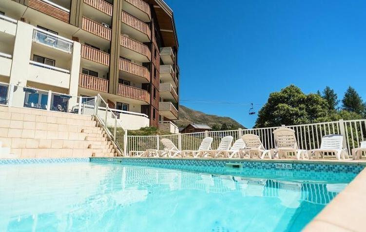 Appartement Dans Residence 4* Les Bergers- Alpe D'Huez Exteriér fotografie
